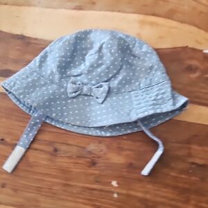 Joe Fresh Blue and White Knit Winter Hat